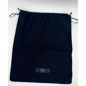 Authentic Valentino Dust Bag‎ Storage Drawstring Black 13"